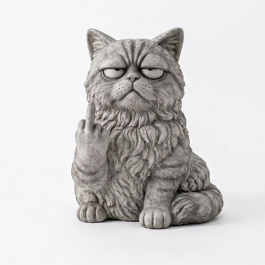 Product photo of grumpy animal planter