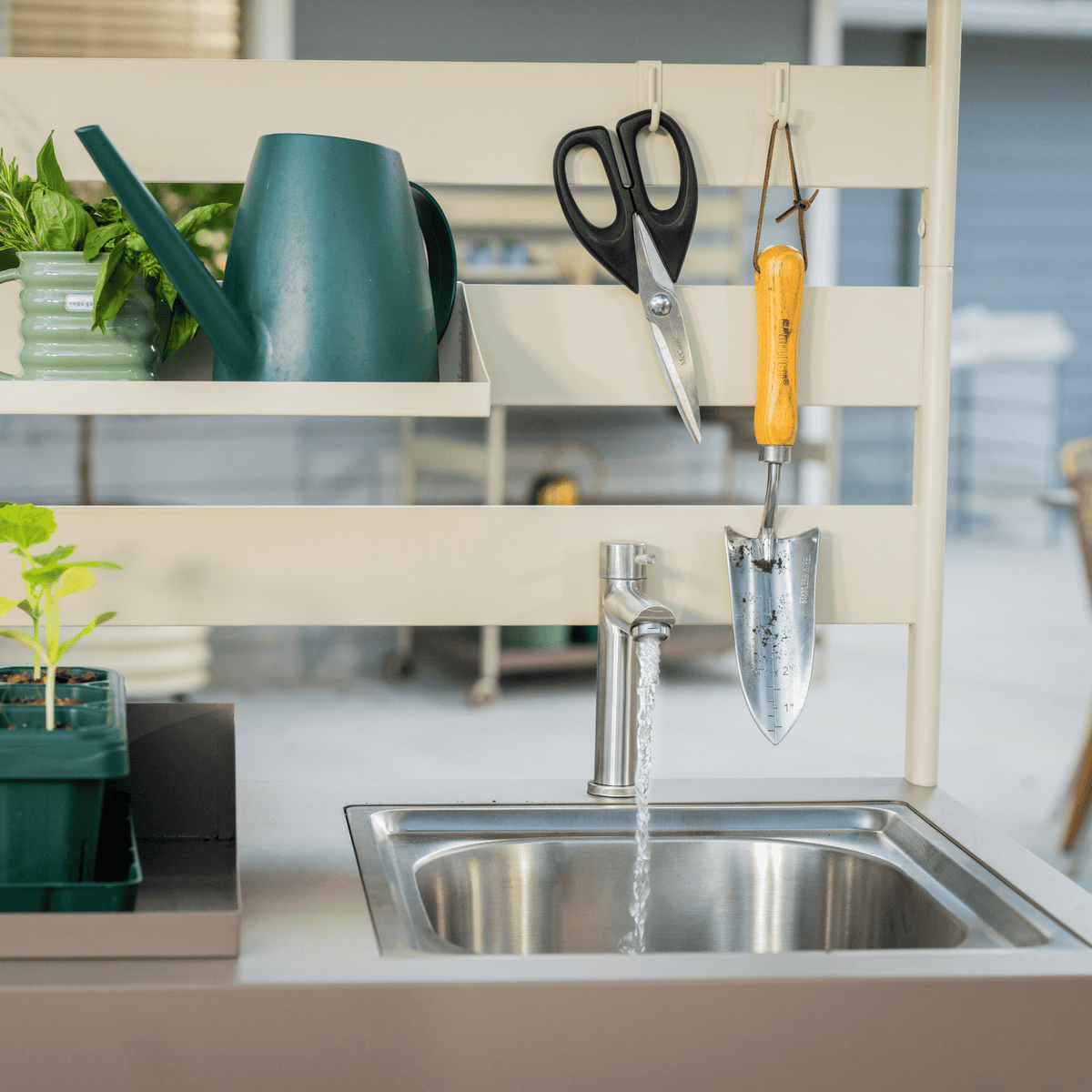 Product photo of outdoor garden sink station