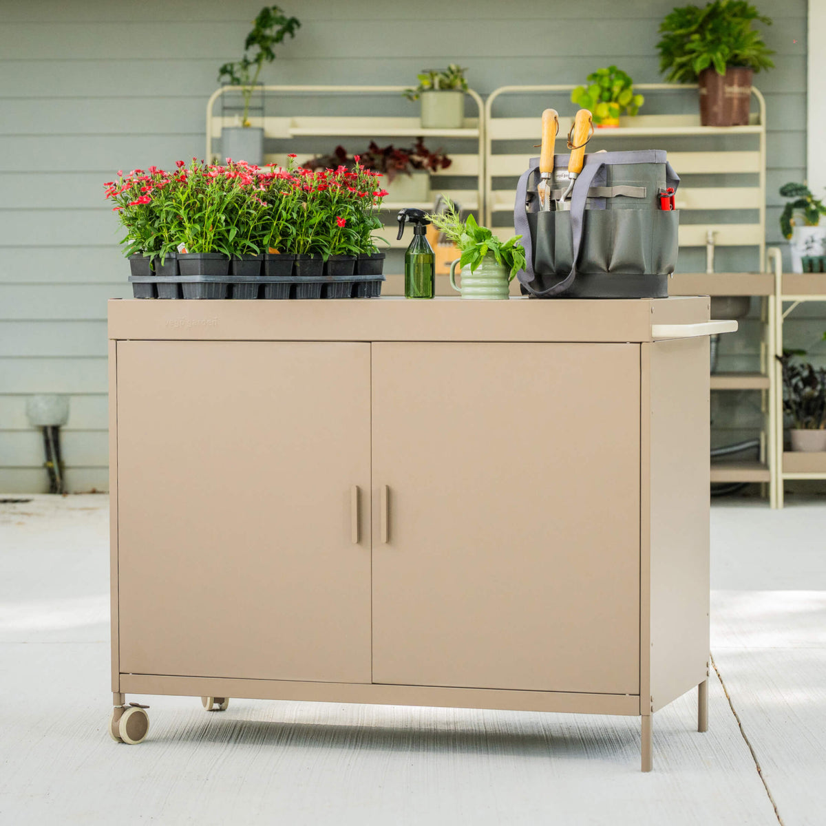 Product photo of garden workstation cabinet