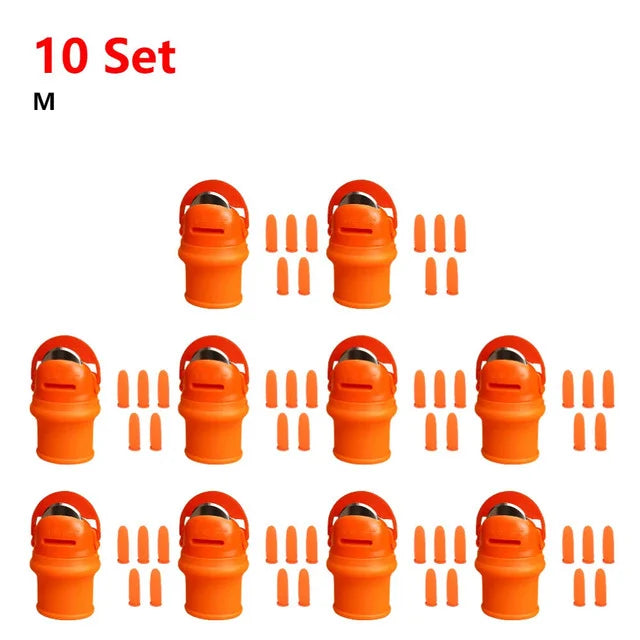 Product photo of fruit picking thumb blade set