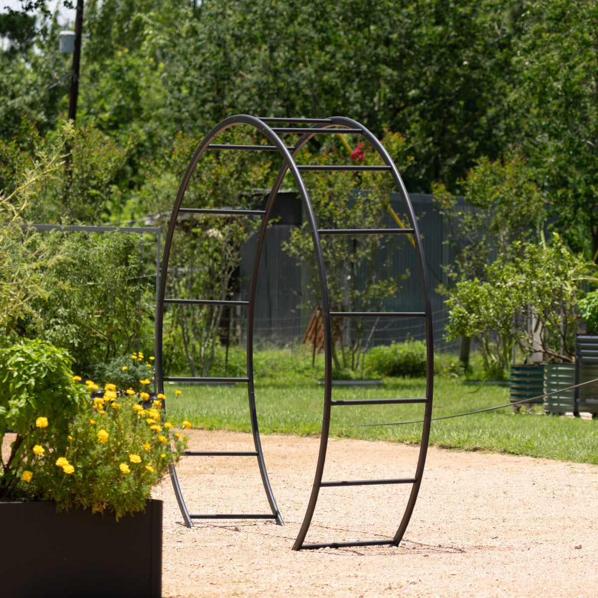 Round Moon Garden Gate