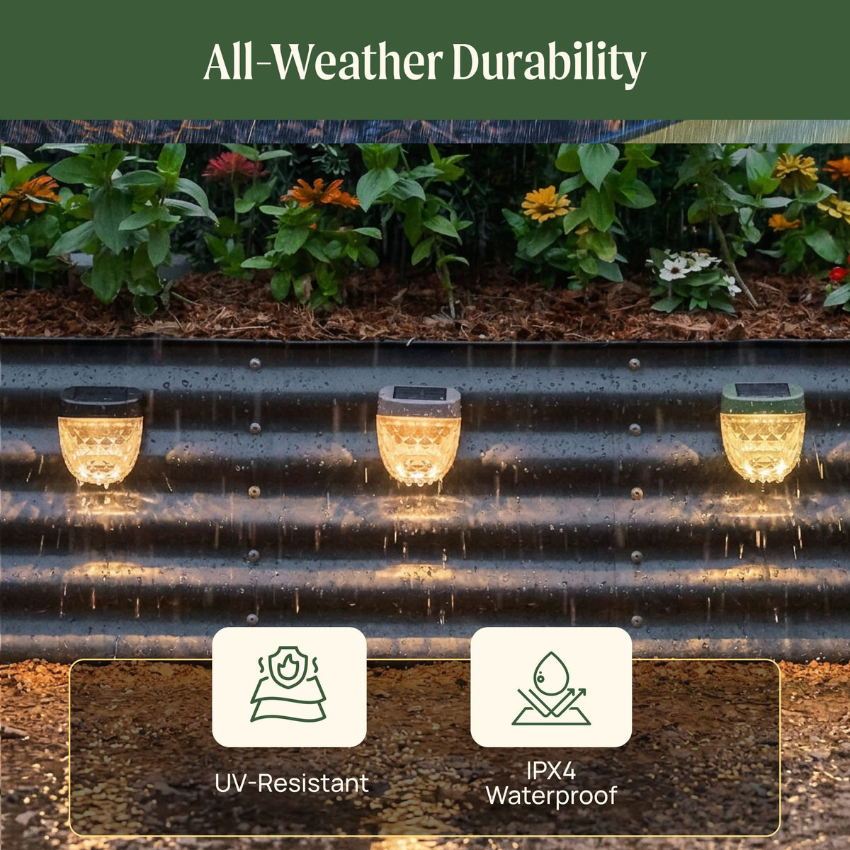 Solar Garden Light, Classic Mount
