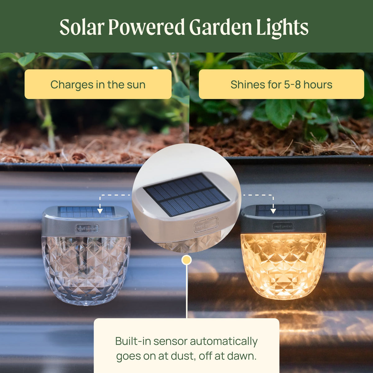 Solar Garden Light, Classic Mount