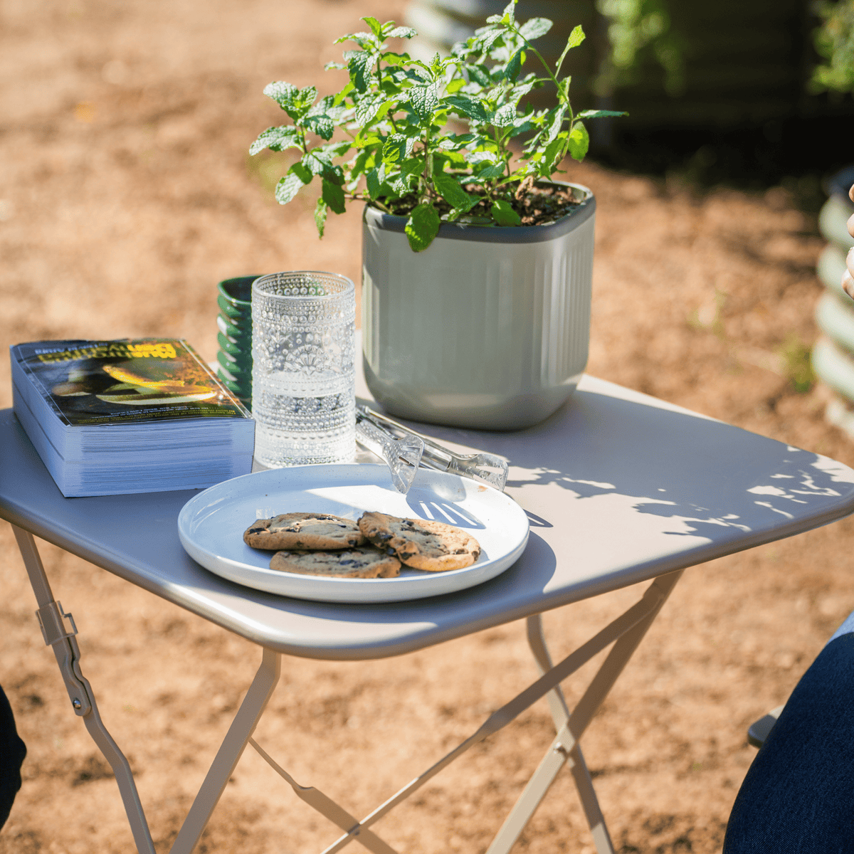 Product photo of outdoor bistro table and chairs