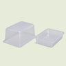 Humidity Domes And Bottom Trays on a soft green background