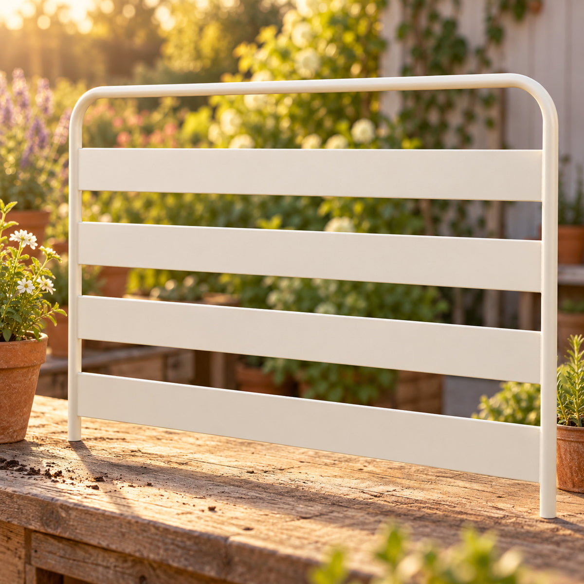 Potting Bench Hanging Rack detail
