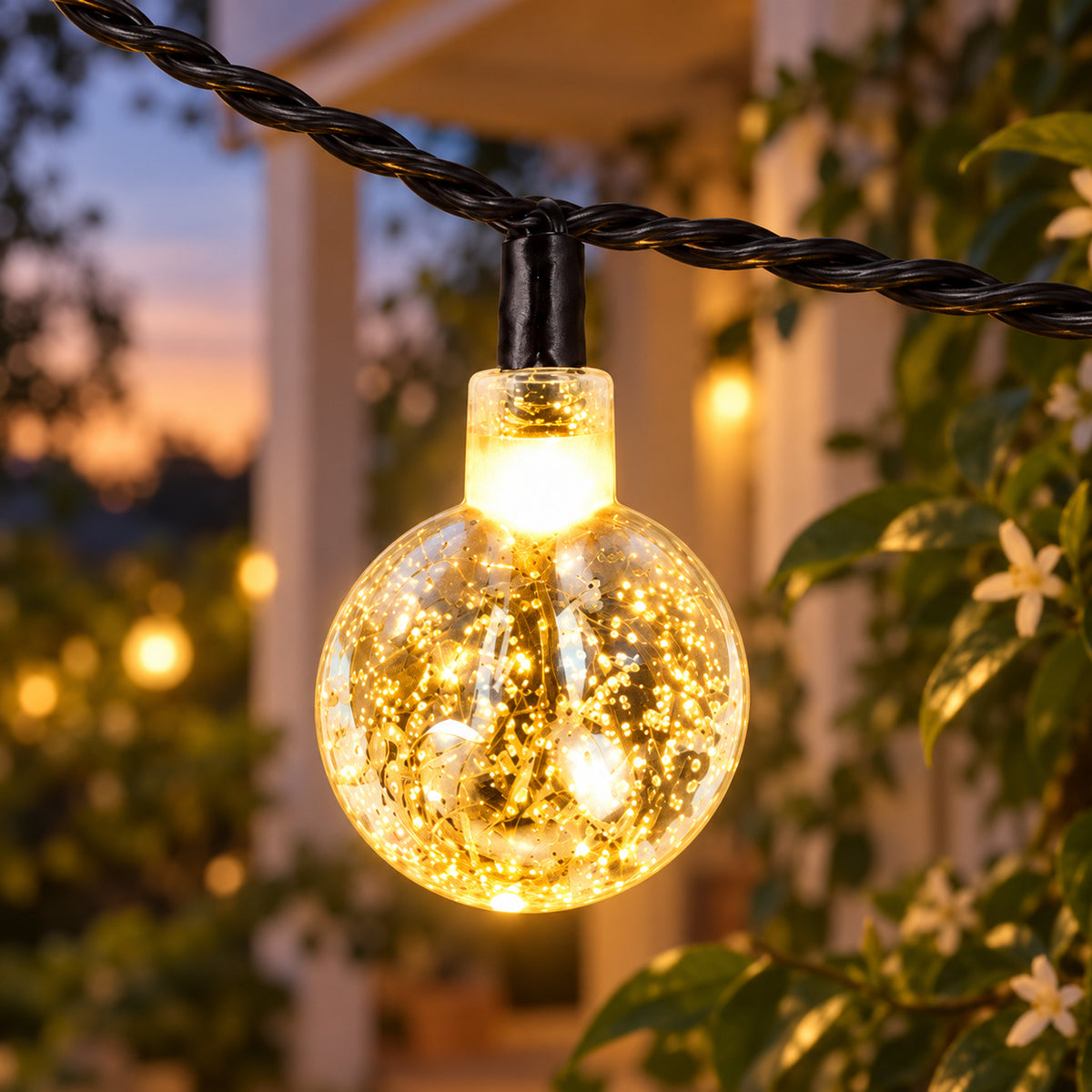 Solar String Lights detail