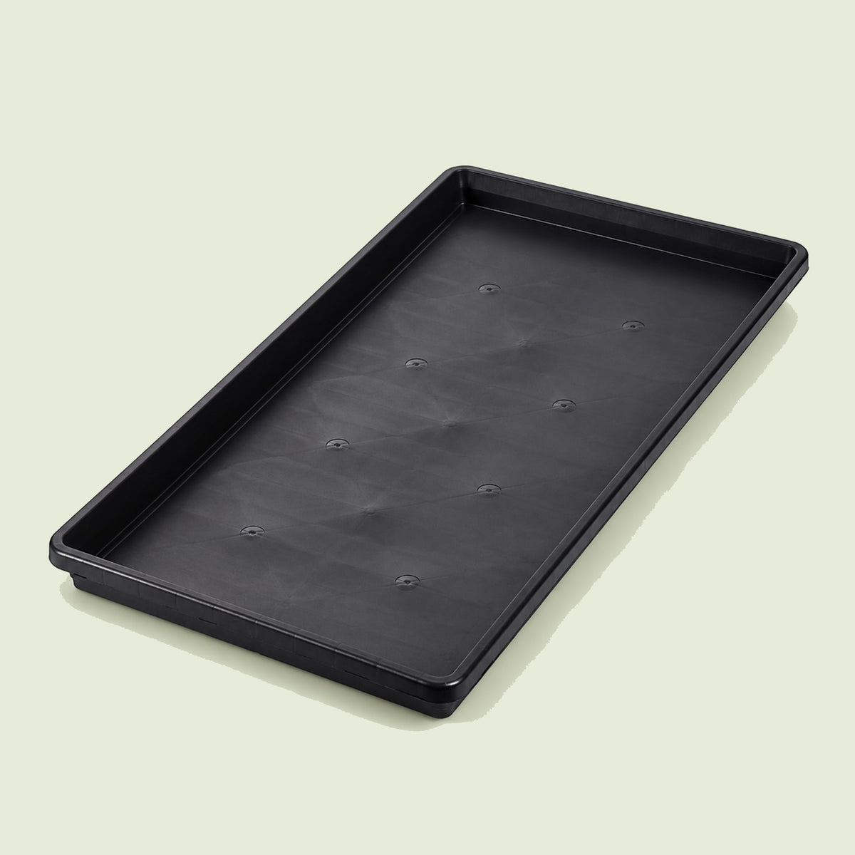 1020 Seed Starting Bottom Tray on a soft green background