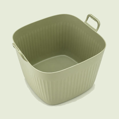 12-Gallon Garden Utility Tub on a soft green background
