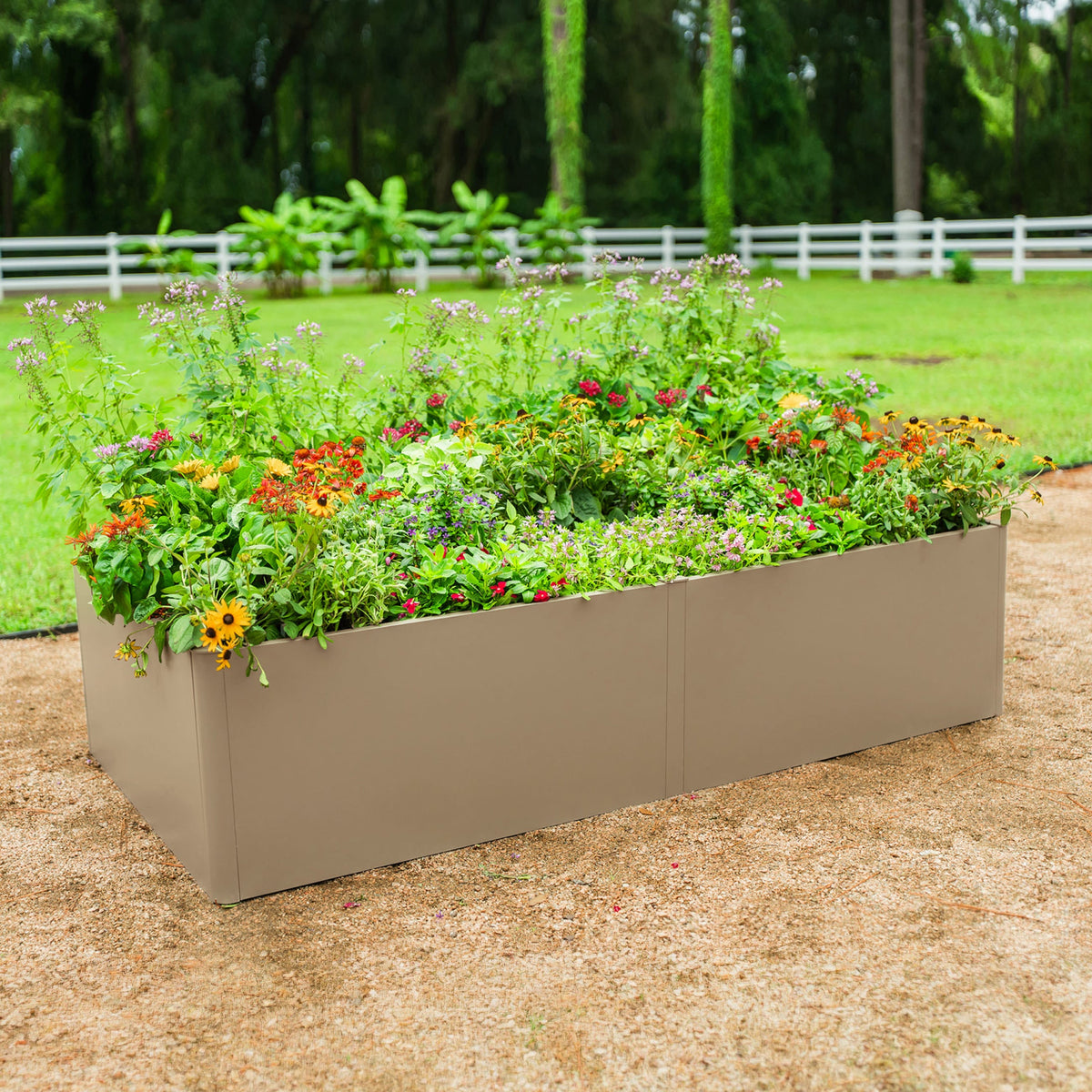 17-Inch-Tall Metal Raised Bed, 3 x 6 Feet