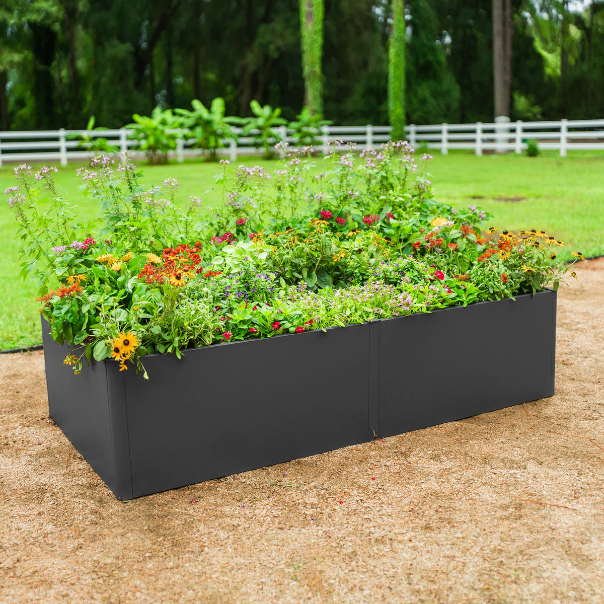 17-Inch-Tall Metal Raised Bed, 3 x 6 Feet