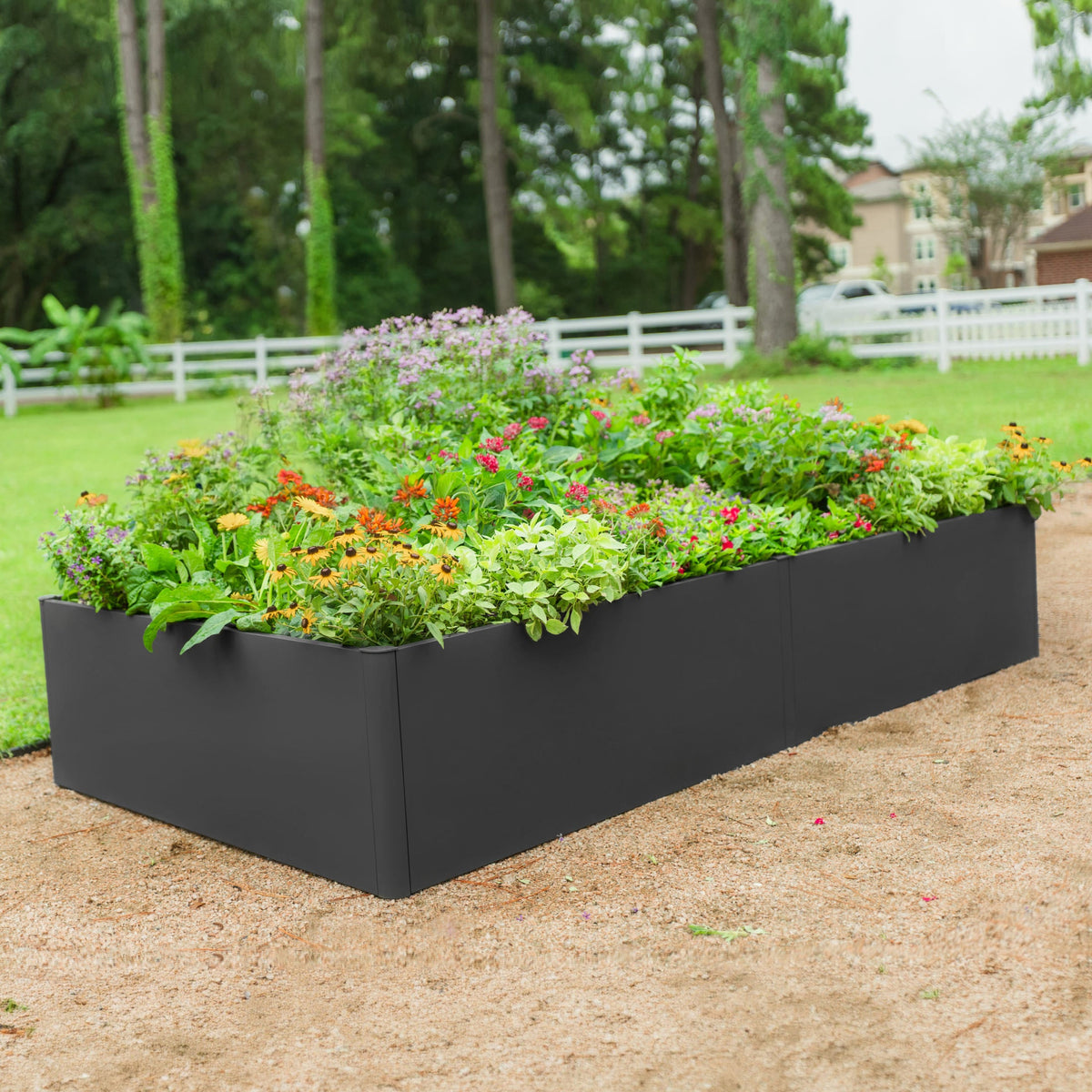 17-Inch-Tall Metal Raised Bed, 4 x 8 Feet