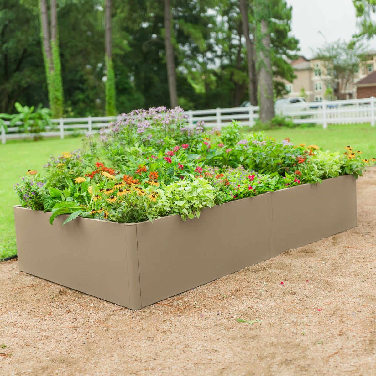 17-Inch-Tall Metal Raised Bed, 4 x 8 Feet