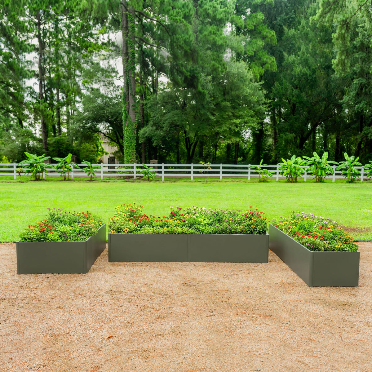 17-Inch-Tall Metal Raised Bed, 4 x 8 Feet