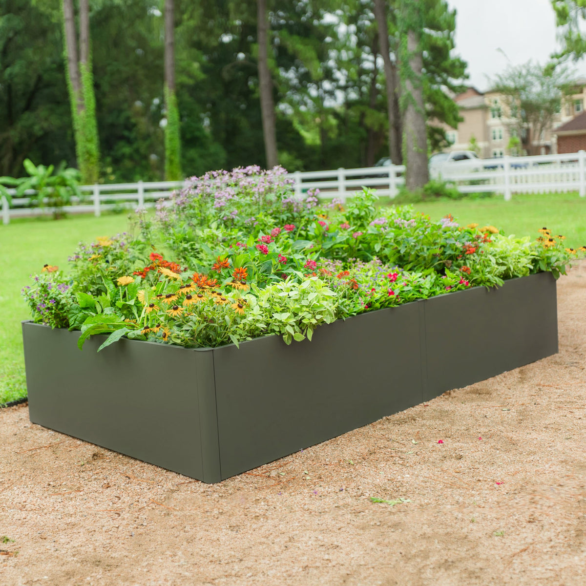 17-Inch-Tall Metal Raised Bed, 4 x 8 Feet