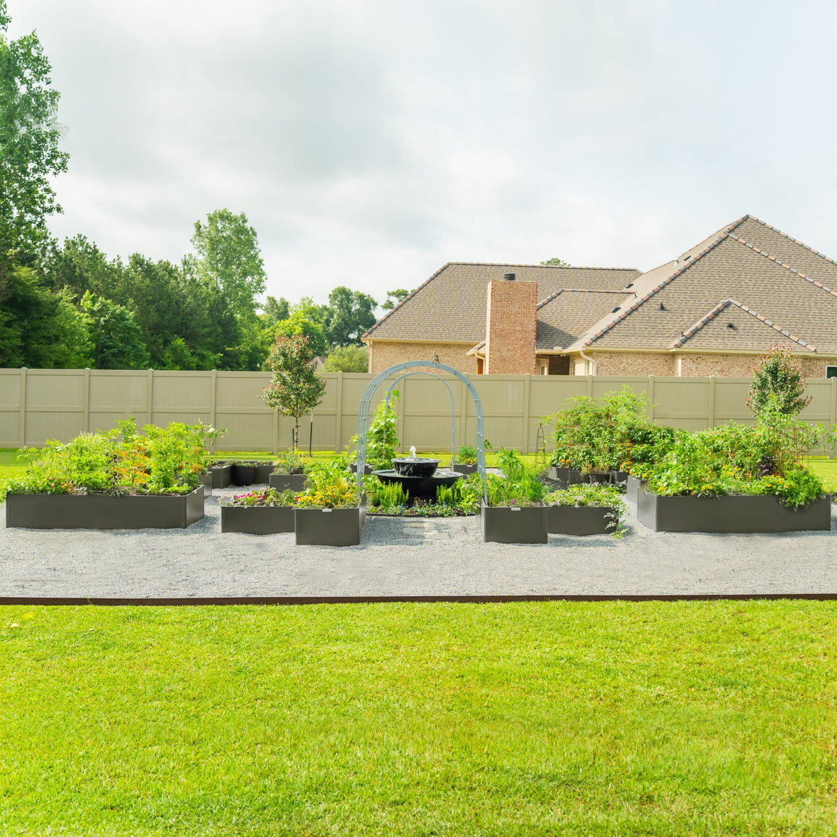17-Inch-Tall Metal Raised Bed, 2 x 4 Feet