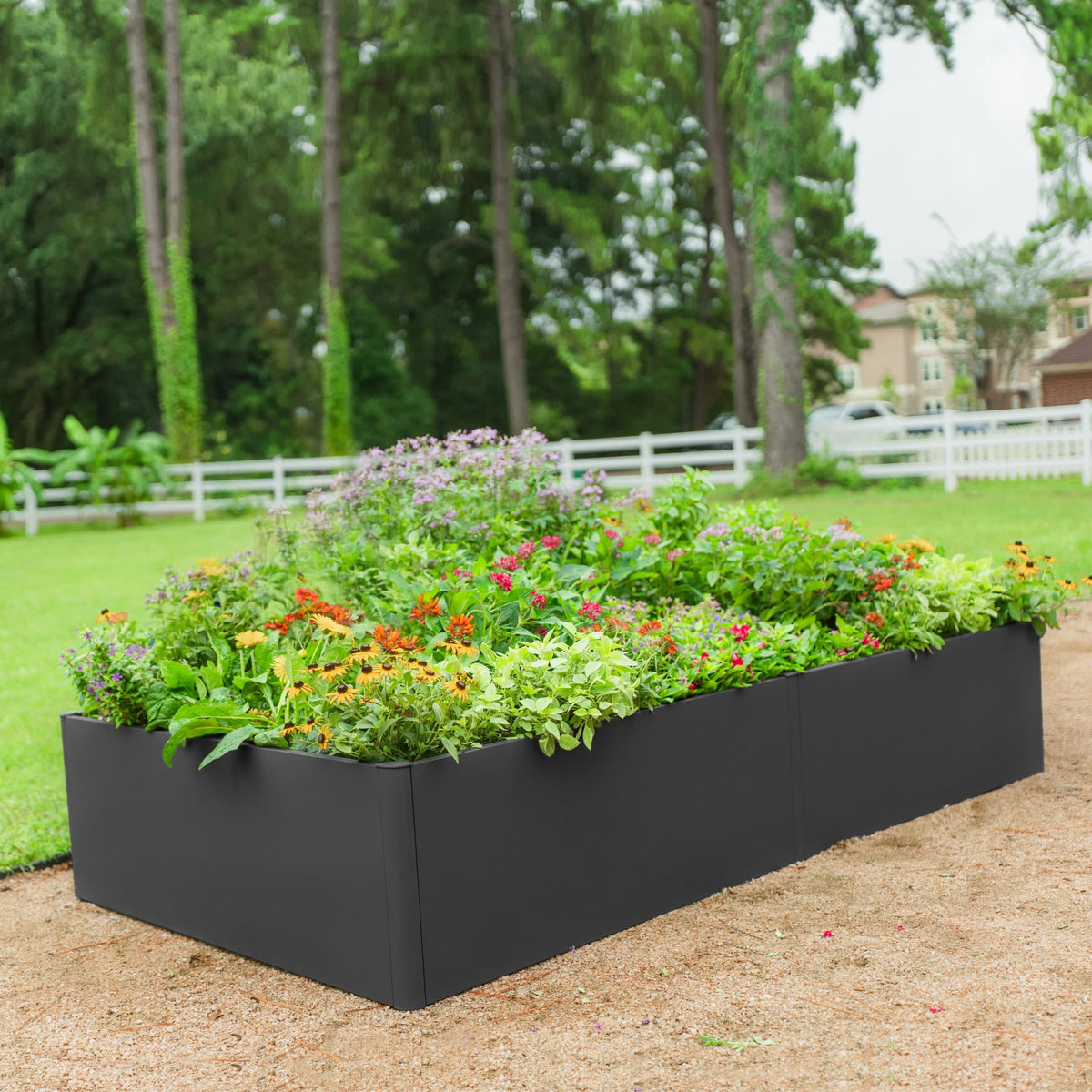 17-Inch-Tall Metal Raised Bed, 4 x 8 Feet