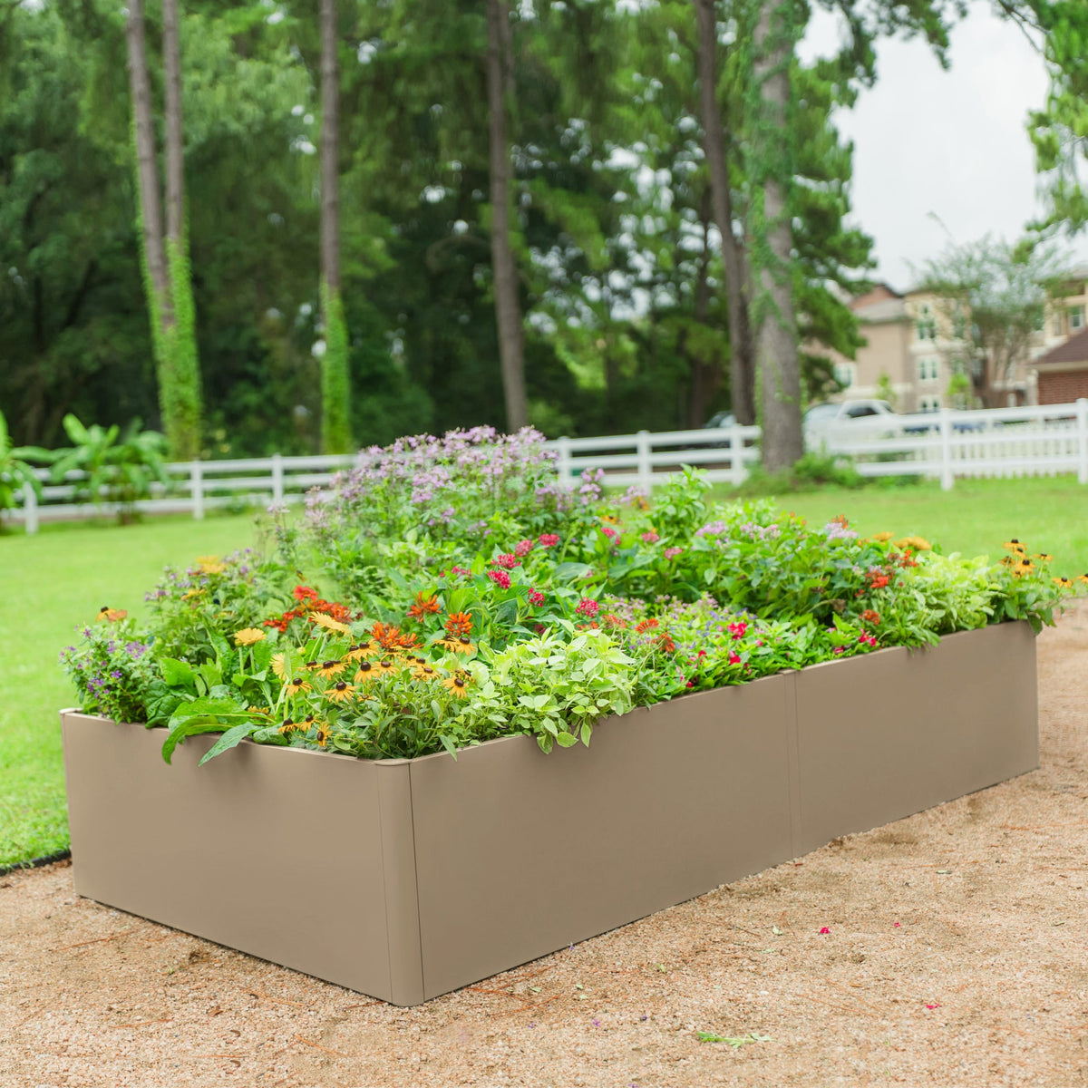 17-Inch-Tall Metal Raised Bed, 4 x 8 Feet