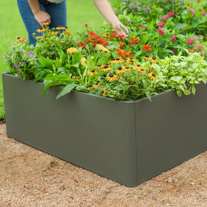 17-Inch-Tall Metal Raised Bed, 4 x 8 Feet