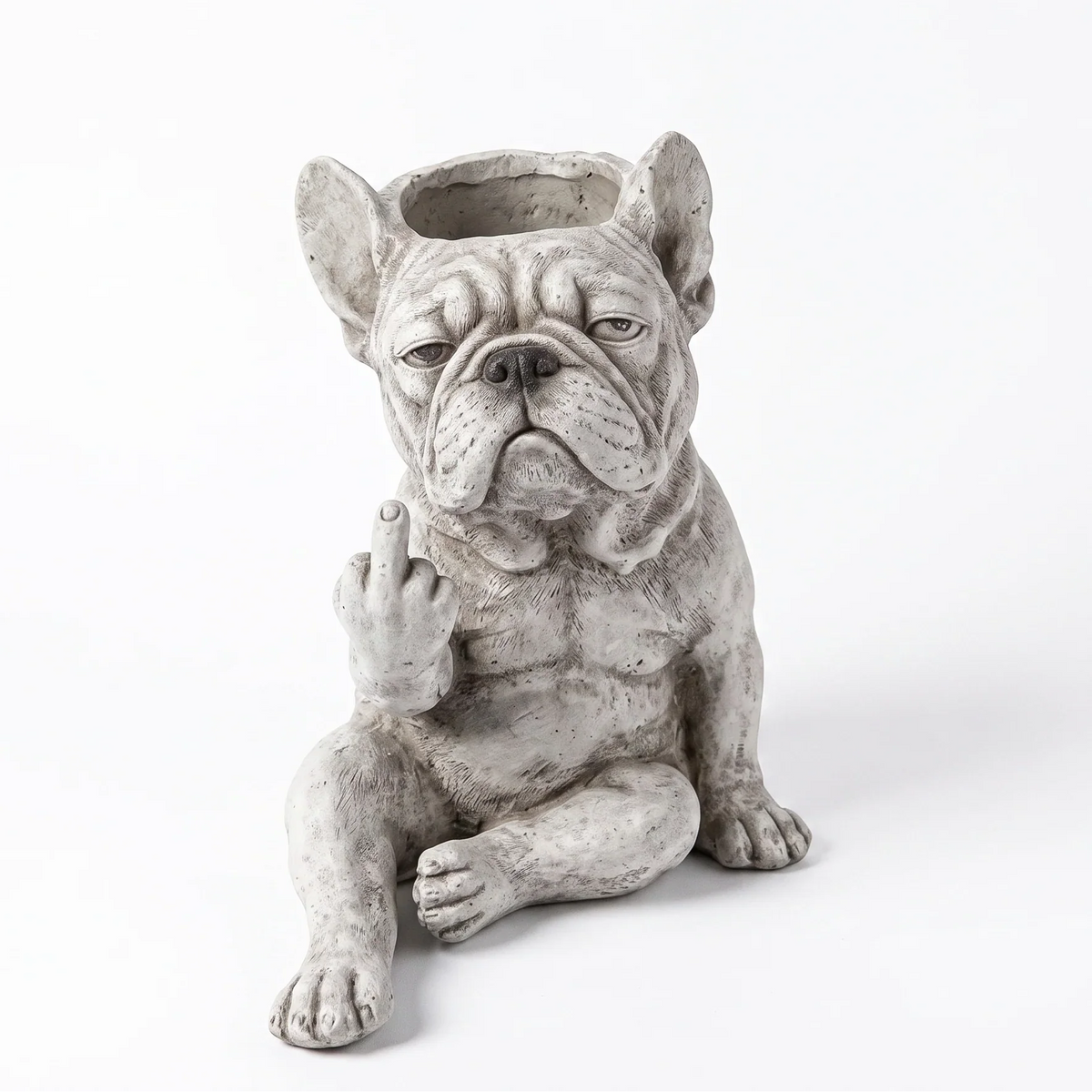Product photo of grumpy animal planter
