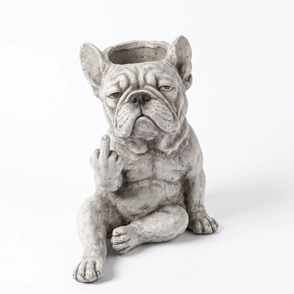 Product photo of grumpy animal planter