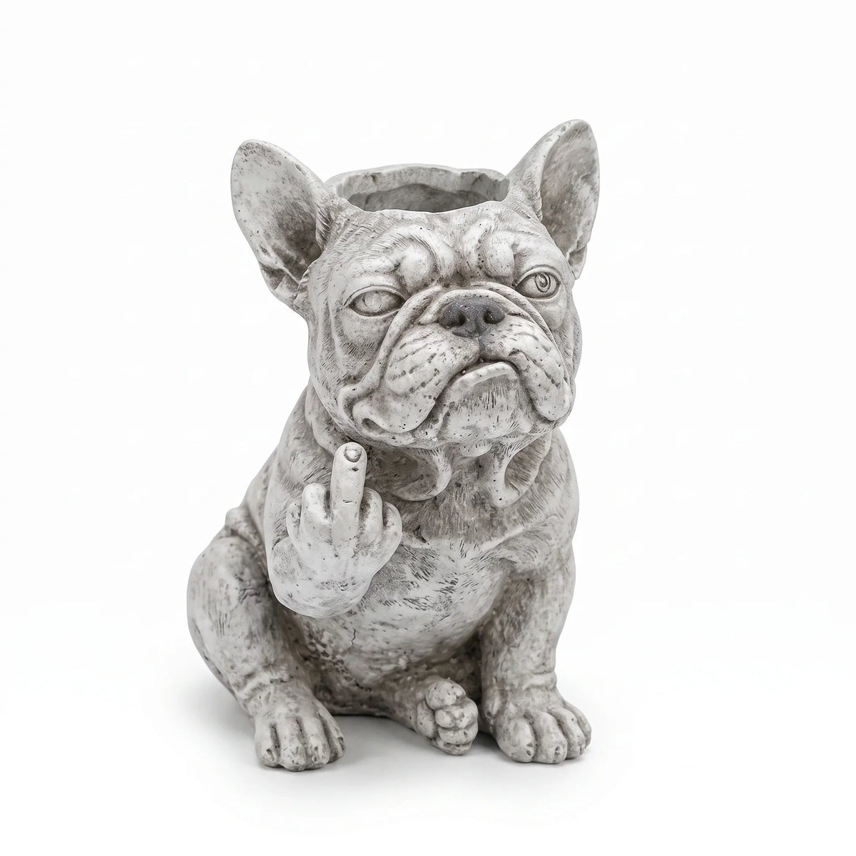 Product photo of grumpy animal planter