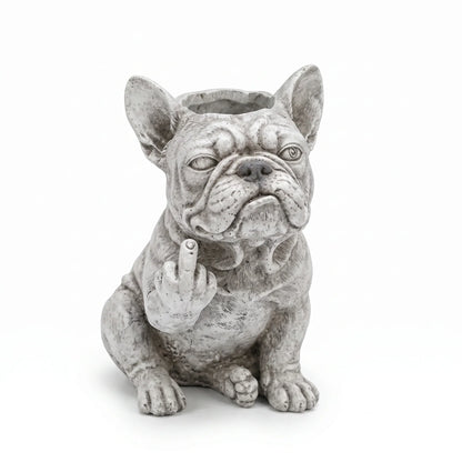 Product photo of grumpy animal planter