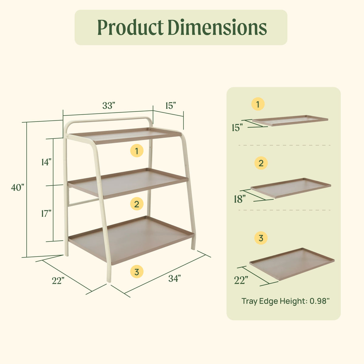 Three-Tier Plant Stand