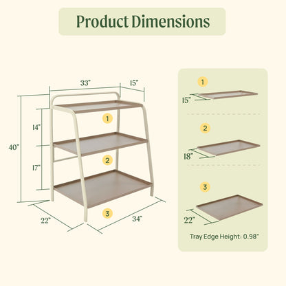 Three-Tier Plant Stand