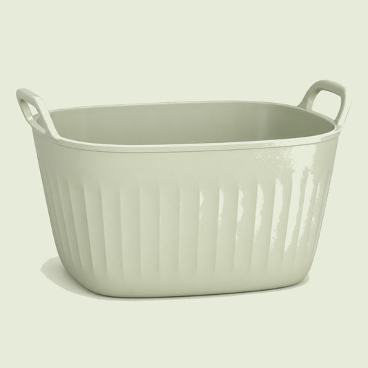 4-Gallon Garden Utility Tub on a soft green background