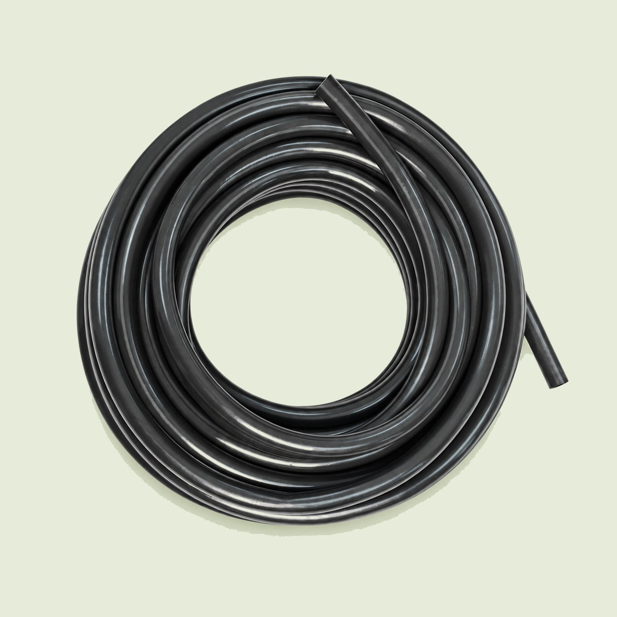 40-Foot Main Irrigation Hose on a soft green background