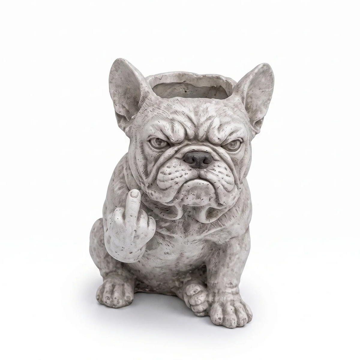 Product photo of grumpy animal planter