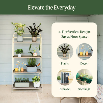 Four-Tier Plant Stand