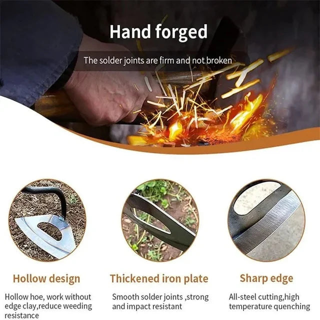 Product photo of steel hollow hoe