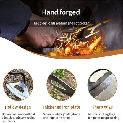 Product photo of steel hollow hoe