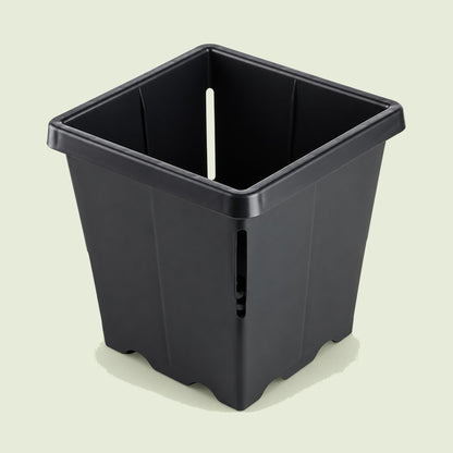 5 Inch Seedling Cube Pot on a soft green background