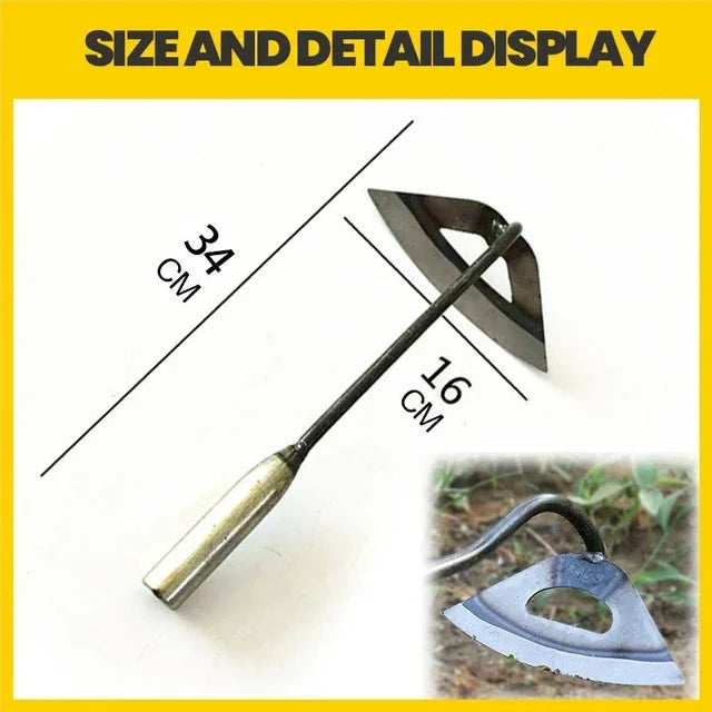 Product photo of steel hollow hoe