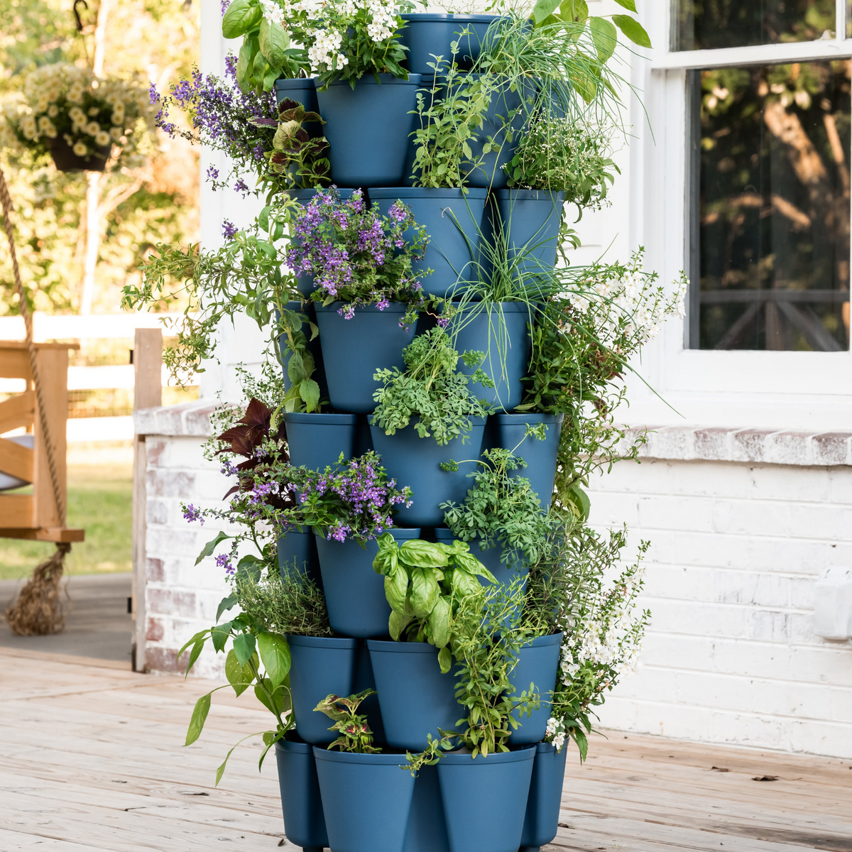 Product image of seven tier vertical planter