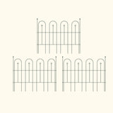 Garden Border Edging Fence, 3 Pack