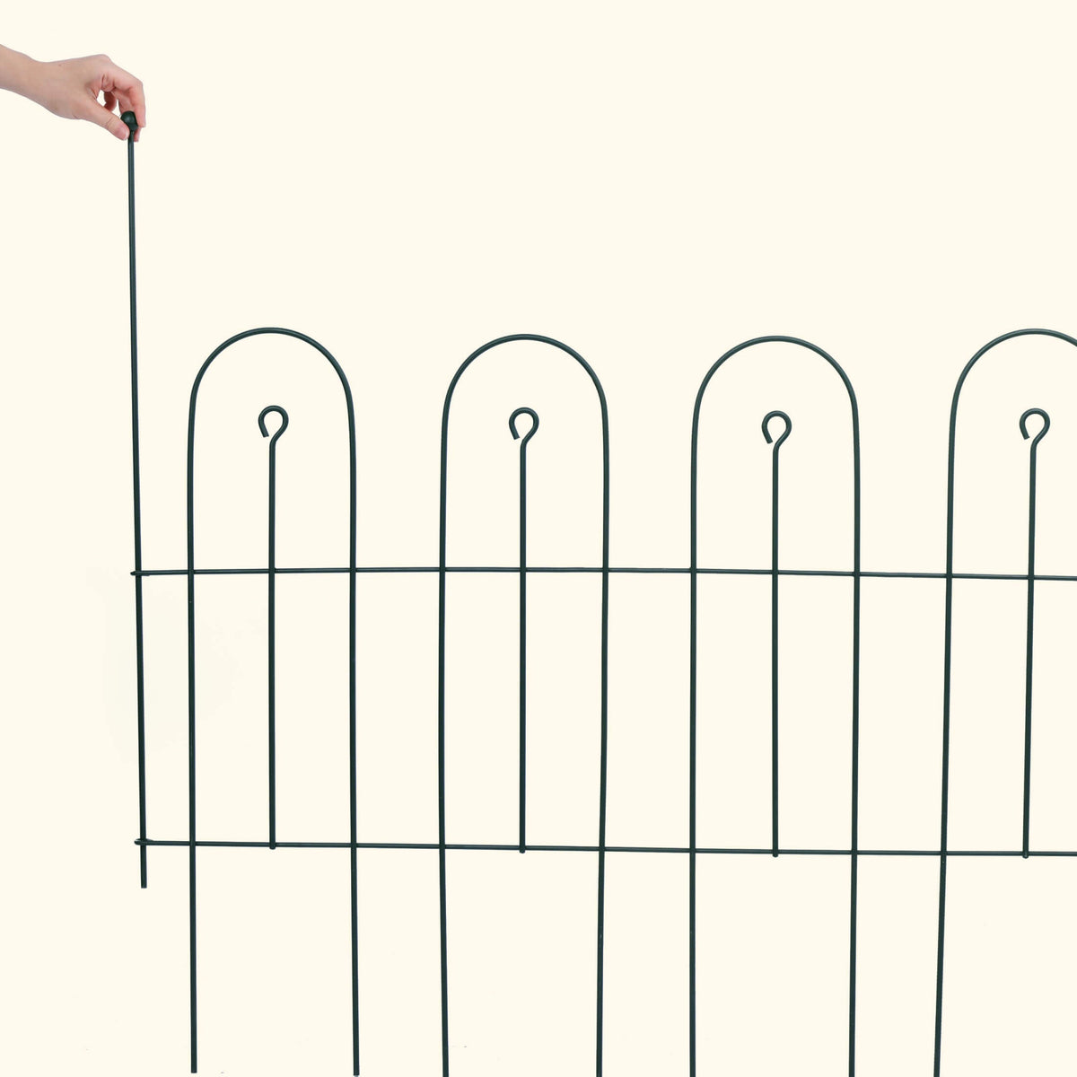 Garden Border Edging Fence, 3 Pack