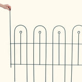 Garden Border Edging Fence, 3 Pack