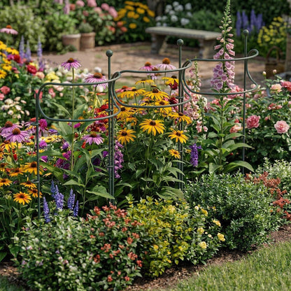 Curved Border Plant Supports, 6 Pack