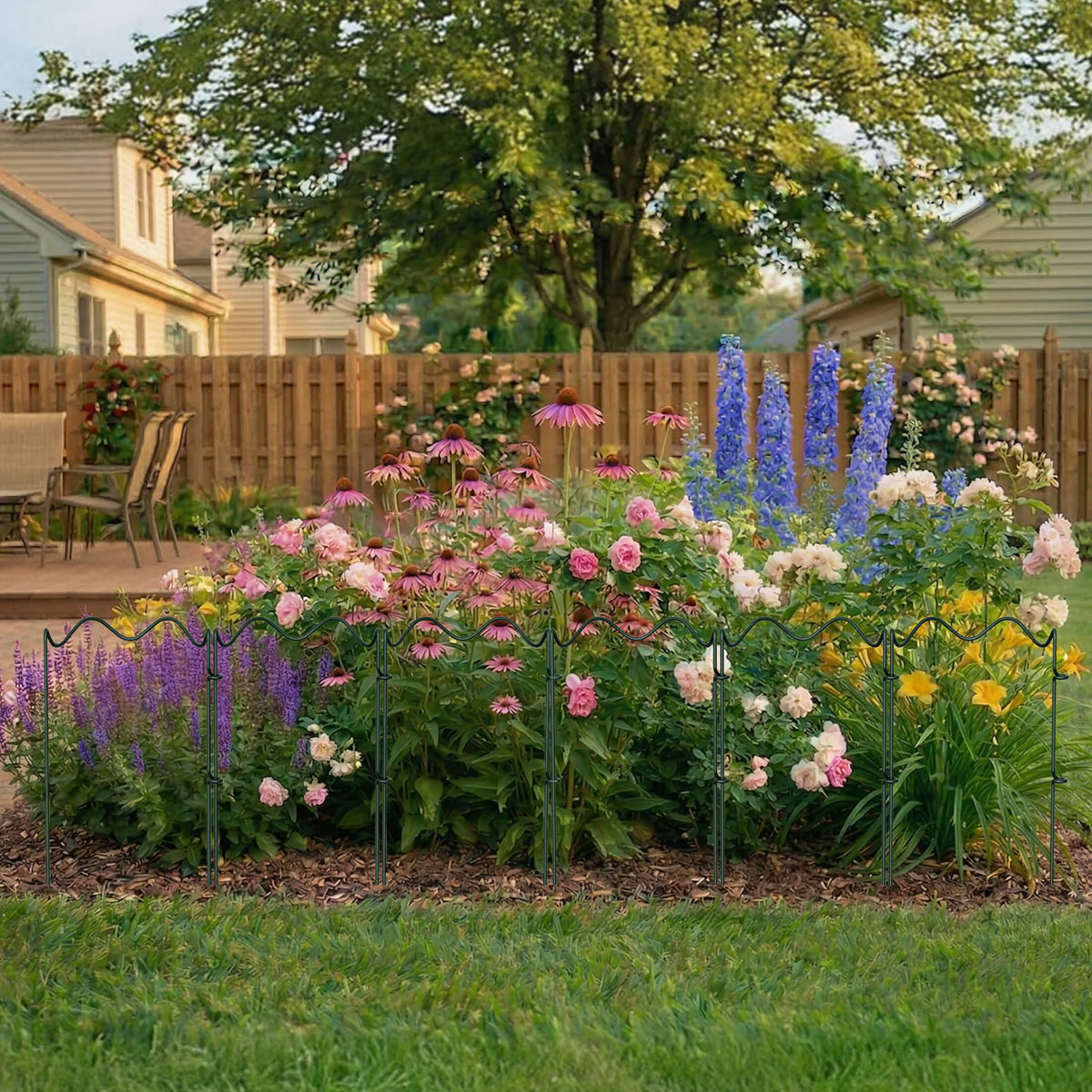 Wavy Border Plant Supports, 6 Pack