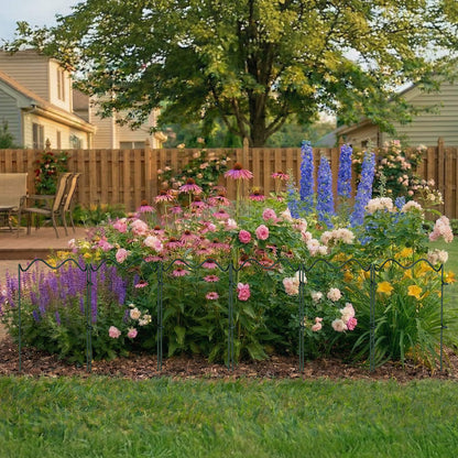 Wavy Border Plant Supports, 6 Pack
