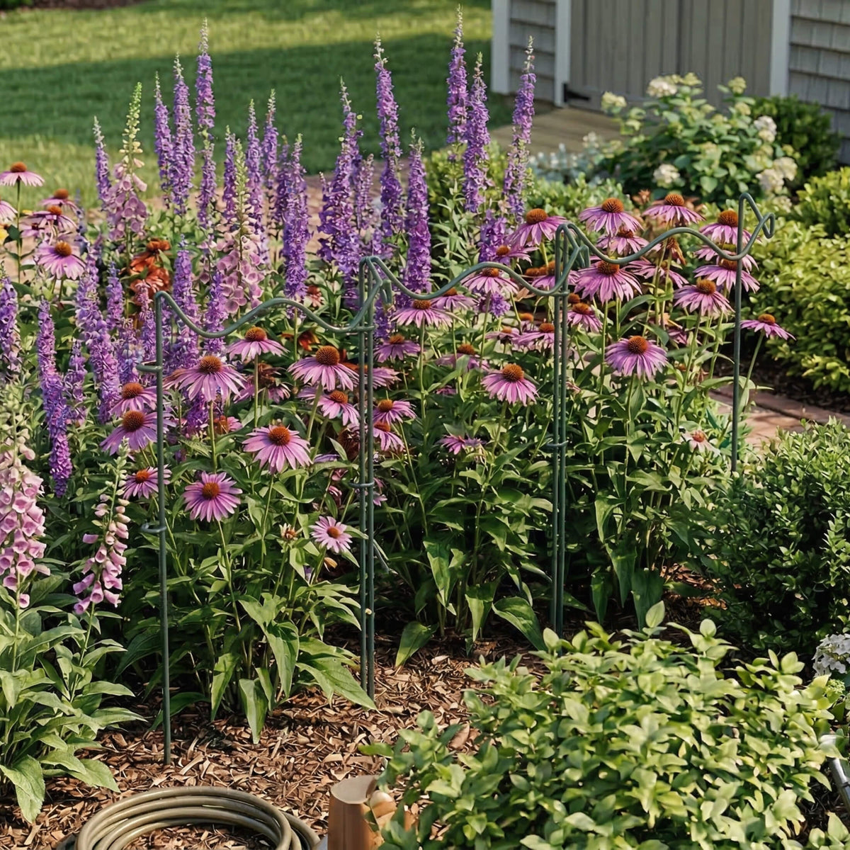 Wavy Border Plant Supports, 6 Pack