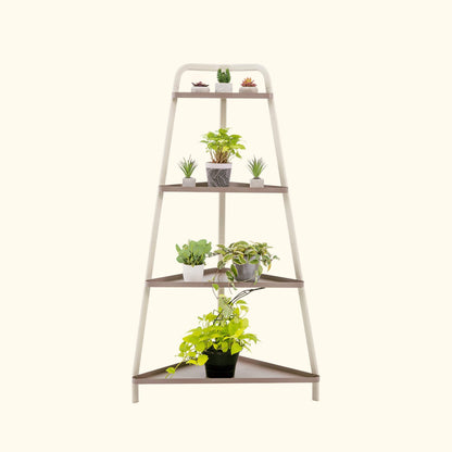 Four-Tier Corner Plant Stand
