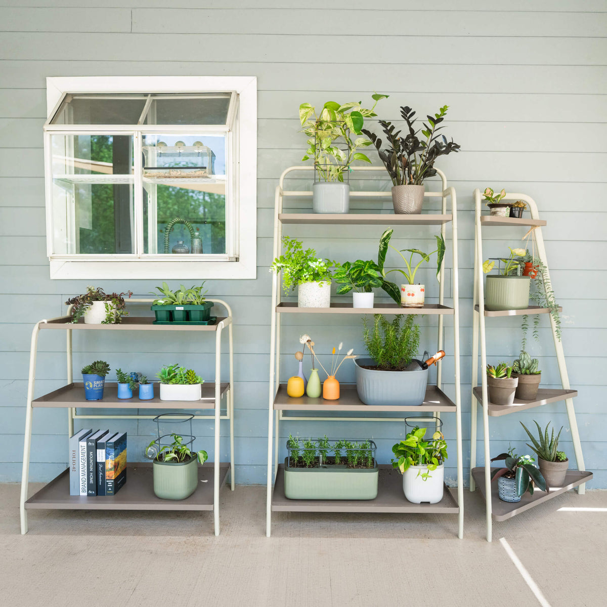 Four-Tier Corner Plant Stand