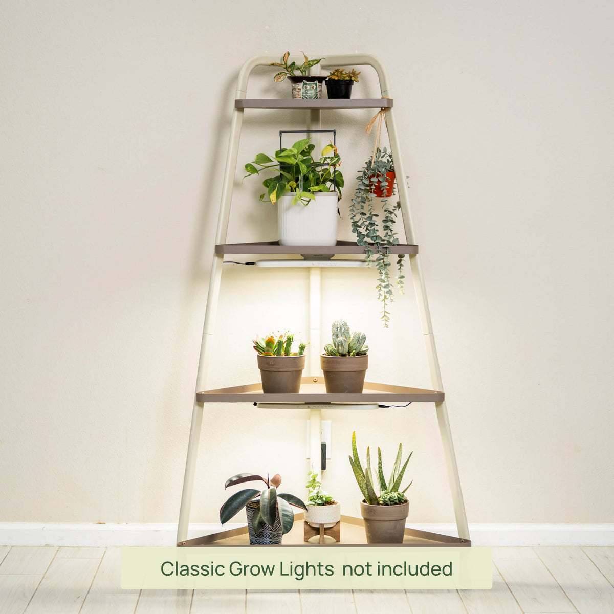 Four-Tier Corner Plant Stand