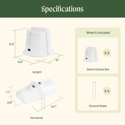 Dome Cloche Kit
