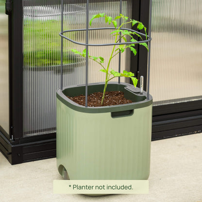 Adjustable Metal Trellis for Tomato Planter